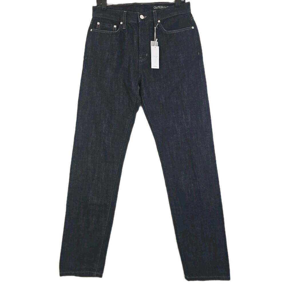 Outerknown ~Men's 29×30~ Navy Blue Denim Sea Jeans Drifter Tapered Fit NWT $188